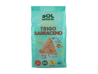 Nachos de trigo sarraceno, amaranto y quinoa sin gluten Bio