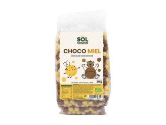 Cereales bolitas de maíz choco-miel