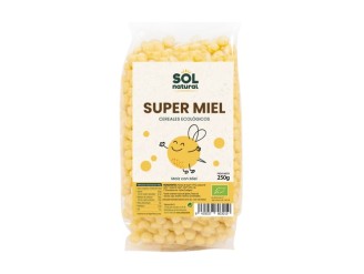 Cereales bolitas de maíz súper miel