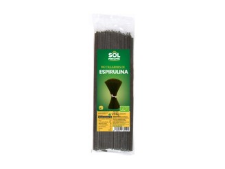 Tallarines con espirulina Bio