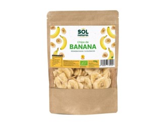 Chips de banana deshidratada Bio
