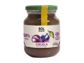 Mermelada de ciruela con sirope de agave Bio