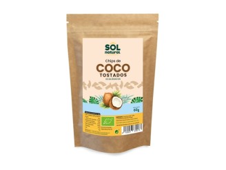 Chips de coco tostado deshidratado Sri Lanka Bio