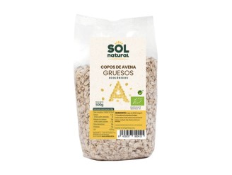 Copos de avena integral gruesos Bio