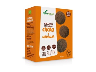 Galletas de avena con cacao-naranja Bio