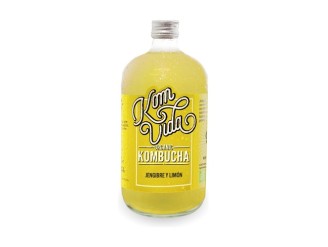 Kombucha gingervida jengibre y limón