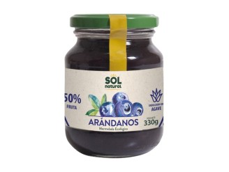 Mermelada de arándanos con sirope de agave Bio