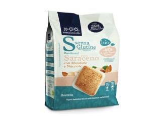 Galletas de trigo sarraceno con almendras y avellanas Bio
