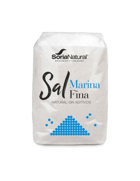Sal marina fina 1 kg Soria Natural Sal marina fina 1 kg Soria Natural