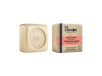 Pastilla de jabón de melocotón Bio