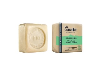 Pastilla de jabón de aloe vera Bio