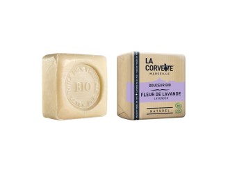 Pastilla de jabón de flor de lavanda Bio