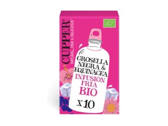 Infusión fría con grosella negra y equinácea Bio