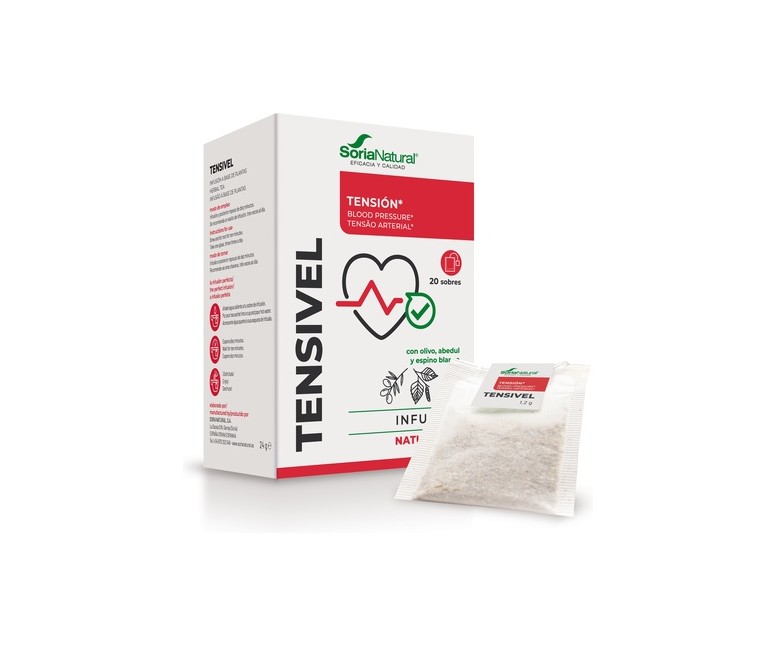 Natusor Infusiones 6 Tensión Alta 20 bolsitas infusoras Soria Natural