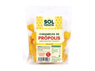 Caramelos de própolis