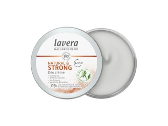 Desodorante crema 48h + strong & natural