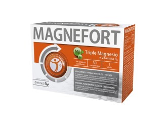 Magnefort 30 cap - Triple Magnesio con Vitamina B6 | Dietmed