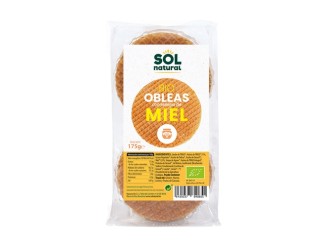 Obleas rellenas de miel Bio