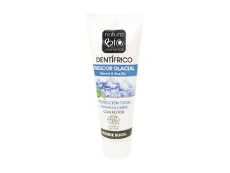 Dentífrico Frescor Glacial 75ml con Flúor y Menta - Protección Total