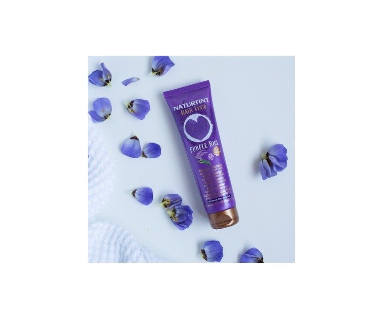 Hair food mascarilla capilar de arroz morado 150 ml de crema Naturtint