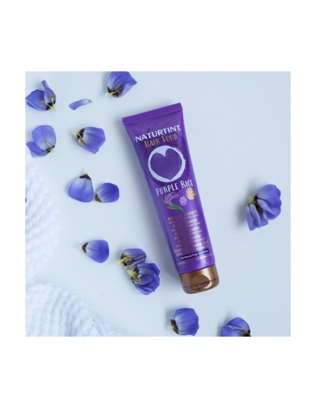 Hair food mascarilla capilar de arroz morado 150 ml de crema Naturtint Hair food mascarilla capilar de arroz morado 150 ml de crema Naturtint
