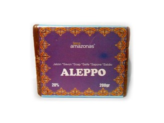 Jabon de ALEPO 20% ac. Laure