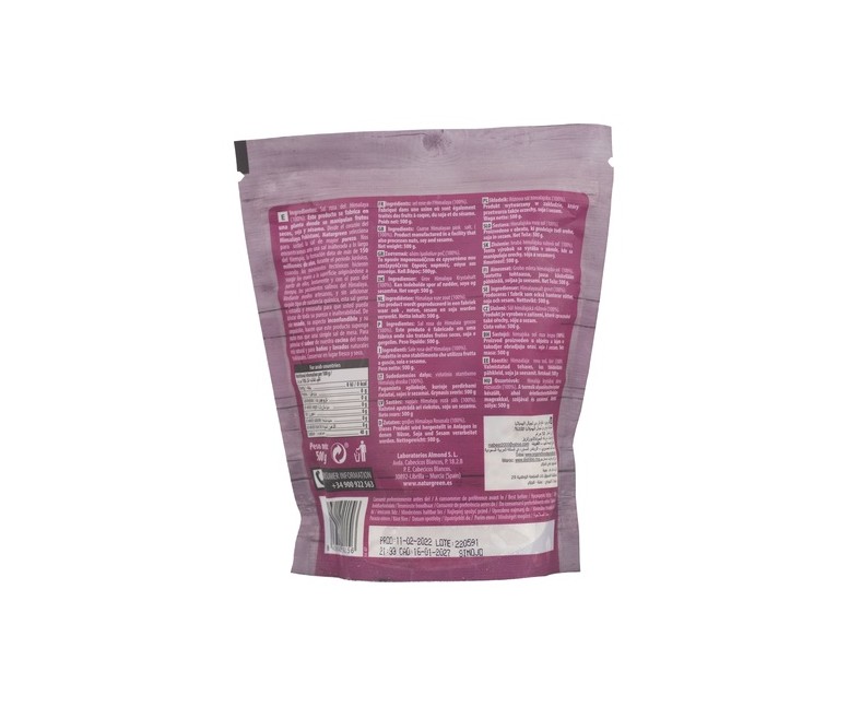 Sal del himalaya gruesa 500 g NaturGreen