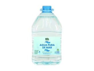 Agua de mar garrafa