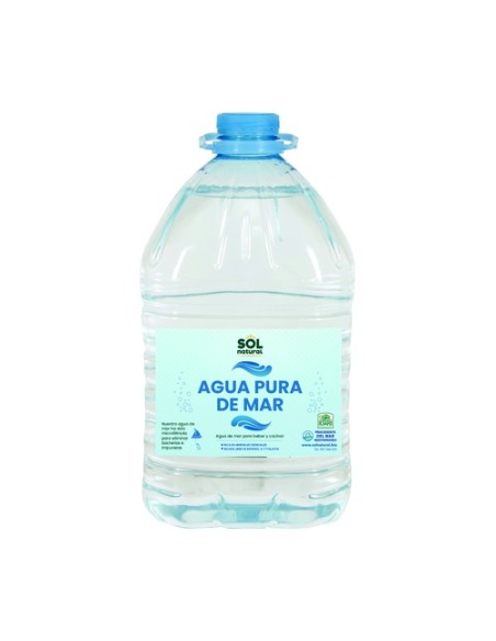 Agua de mar garrafa 5 L Sol Natural Agua de mar garrafa 5 L Sol Natural