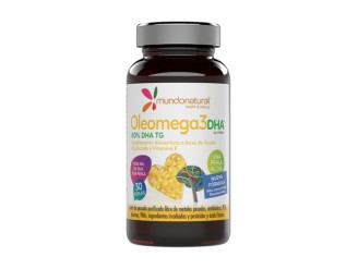 Oleomega 3 80% DHA - Complemento de Aceite de Pescado | Mundonatural