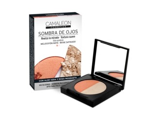 Sombra de ojos dúo melocotón-beige