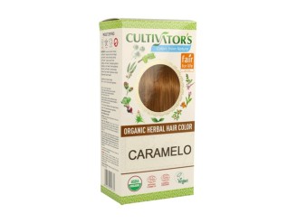 Tinte color caramelo vegano