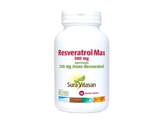 Resveratrol Max 60cap: Potente Antioxidante Sura Vitasan