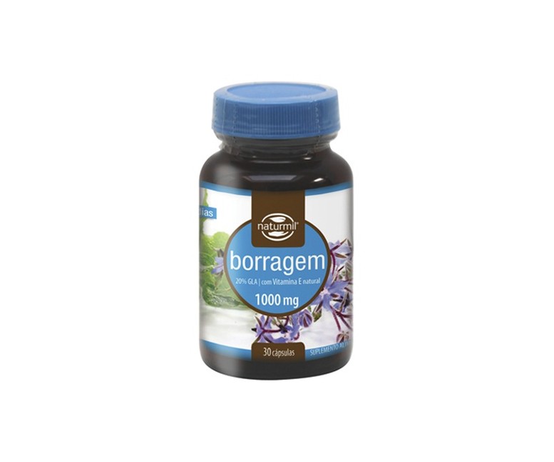 Borraja 30 perlas (1000mg) Naturmil