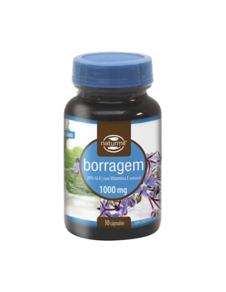 Borraja 30 perlas (1000mg) Naturmil Borraja 30 perlas (1000mg) Naturmil