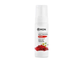 Mousse limpiadora rosas y manzanilla