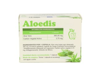 Aloedis 60cap DIS: Aloe Vera y Carbón Activo para Bienestar Digestivo
