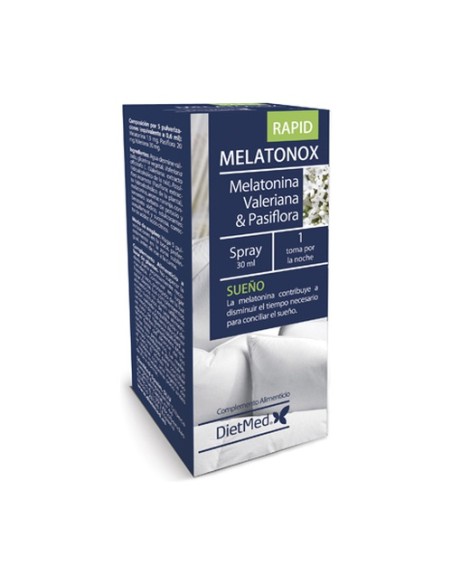 Melatonox Melatonina 1.9 mg Spray Oral 30 ml Dietmed