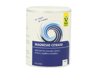 Citrato de Magnesio en Polvo 200g - Beneficios para músculos y huesos | Raab