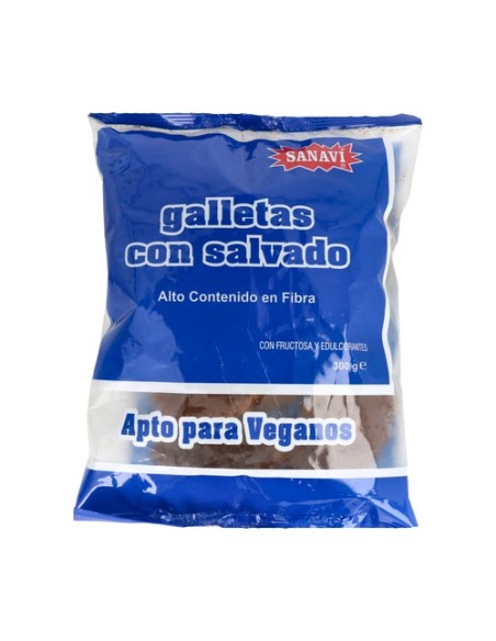 Galletas con salvado 300 g Sanavi