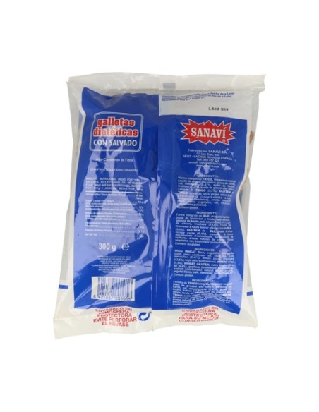 Galletas con salvado 300 g Sanavi