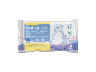 Toallitas Bebé Orgánicas Natracare - Suaves y Delicadas 50un