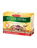 Seta de ostra con aceite de espino amarillo