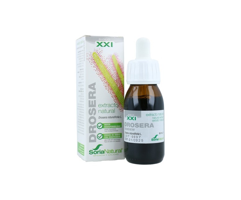 Extracto de Drosera (Fórmula XXI) 50 ml Soria Natural