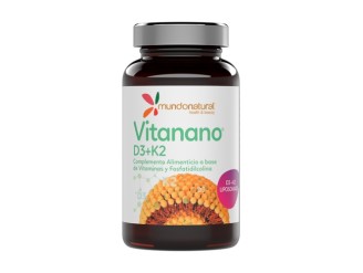 Vitanano D3 + K2 liposomado para huesos fuertes | Mundo Natural