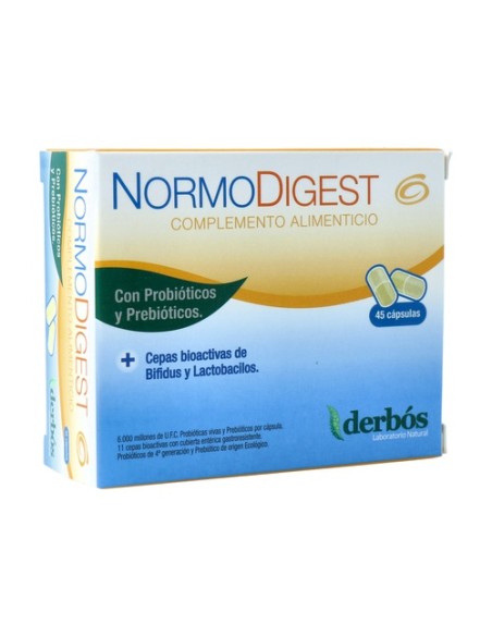 Normodigest 45 cápsulas Derbós Normodigest 45 cápsulas Derbós