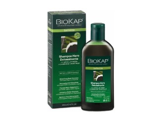 Champú Negro Detox 200ml Biokap - Limpieza Profunda y Ecológico