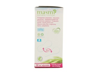 Protegeslip Flex Adaptables 30 unid. - Masmi Natural Cotton