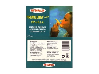 Primulina Plus 60 de Integralia: Vitaminas y Antioxidantes Naturales