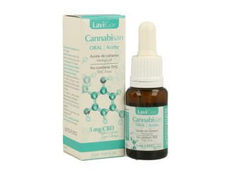 Cannabisan Oral Aceite 15ml LaviGor | Suplemento de CBD Sin THC
